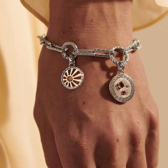 John Hardy Amulet chain bracelet 925 silver NIB - Picture 5 of 15